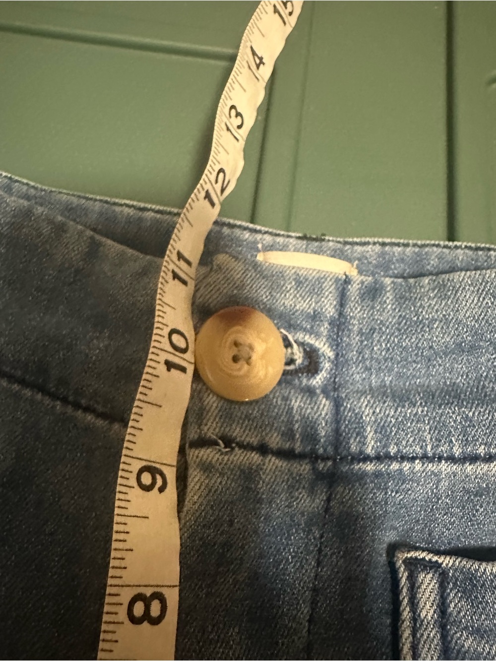 Anthropologie Colette Crop High-Rise Wide-Leg Jeans by Maeve size 26 - Picture 7 of 9